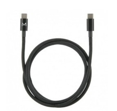 001389 MOBILIS, ENERGIA CABLE - USB C /  USB C - 1M - 100W - SOFT BAG