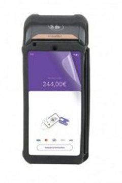 036355 MOBILIS, SCREEN PROTECTOR ANTI-SHOCK IK06 - CLEAR FOR INGENICO DX 8000