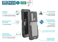 065040 MOBILIS, PROTECH - CASE FOR ZEBRA TC501 - SOFTBAG