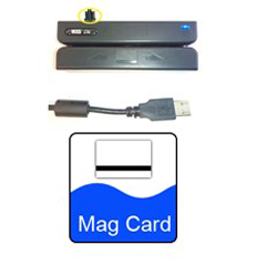 MX53-CBP-CLS-BLK POSH MFG, USB MAG READER, 3 TRK USB MAGNETIC CARD READER, FLASH UPGRADEABLE, BL VER 3, HWID 1A30, BLACK
