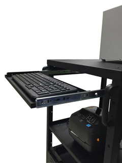 B407 NEWCASTLE SYSTEMS, KEYBOARD TRAY FOR EC AND CM SERIES CARTS<br />EC/CM Series Keyboard Tray