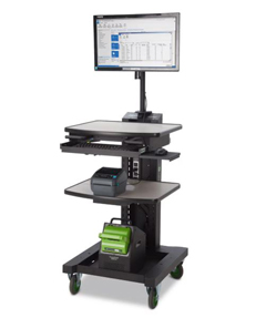 NB430PS NEWCASTLE SYSTEMS, MIDRANGE POWERED CART, (2) STANDARD POWER PACKAGES W/1200 WH SLA BATTERY (100 AH)<br />Midrange cart (2) swappable power packs