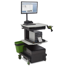 NB440-LI NEWCASTLE SYSTEMS, MIDRANGE POWERED CART, STANDARD POWER PACKAGE W/1600 WH LIFEPO4 BATTERY (SUBSTITUTE FOR 200 AH SLA)<br />Midrange cart, w/1600Wh LiFePO4 battery