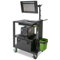 PC10 NEWCASTLE SYSTEMS, HEAVY-DUTY POWERED CART (30"), WITH STANDARD PURSINE POWER PACKAGE (BATTERY REQUIRED AND SOLD SEPARATELY: B206, B288, B278, OR B279)