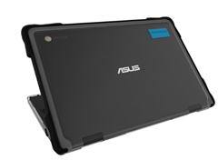 06C002 GUMDROP, SLIMTECH ASUS CB C204 EE - BLACK, DROP SHIP ONLY