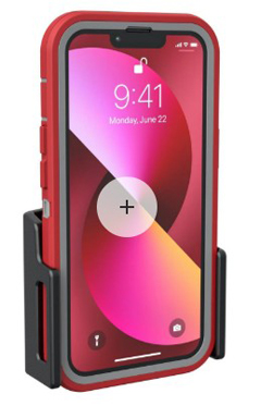 511430 PROCLIP USA, ADJUSTABLE HOLDER WITH TILT SWIVEL - APPLE IPHONE 4,  5, 12 MINI, 13 MINI WITH RUGGED CASES