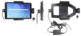 536821 PROCLIP USA, SAMSUNG GALAXY TAB E 9.6 CHARGING CRADLE WITH KEY LOCK, HARDWIRED FOR FIXED INSTALLATION