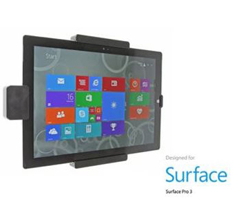 541644 PROCLIP USA, NCNR, MICROSOFT SURFACE PRO 3 HOLDER WITH TILT SWIVEL AND SPRING LOCK