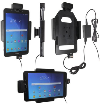547835 PROCLIP USA, SAMSUNG GALAXY TAB E 8.0 CHARGING CRADLE WITH SPRING LOCK, HARDWIRED FOR FIXED INSTALLATION