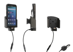 712430 PROCLIP USS, POGO PIN CHARGING CRADLE WITH TILT-SWIVEL AND CIGARETTE LIGHTER ADAPTER FO DATALOGIC MEMOR 12-17 WITH PROTECTIVE BOOT