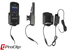 713254 PROCLIP USA, NCNR, CHARGING CRADLE - POGO PINS WITH HARD-WIRED POWER SUPPLY FOR ZEBRA EC50 / EC55 WITH RUGGED BOOT