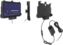 713434 PROCLIP USA, PROCLIP CHARGING HOLDER WITH TILT-SWIVEL AND HARD-WIRED POWER SUPPLY FOR SAMSUNG GALAXY TAB ACTIVE5 PRO