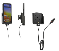 721412 PROCLIP USA, USB-C CHARGING CRADLE WITH TILT SWIVEL 4 FT. (120CM) USB-C CABLE WITH DUAL USB CIG PLUG FOR ZEBRA EM45 WITH RUGGED BOOT<br />USB-C Charging Cradle Zebra EM45