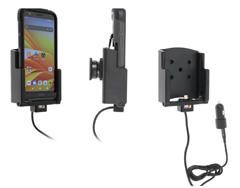 721472 PROCLIP USA, USB-C CHARGING CRADLE WITH 4 FT.(120CM) USB-C CABLE AND 1 PD USBC AND 1 USB-A PORT 30W CIGARETTE LIGHTER ADAPTER FOR ZEBRA TC501 WITH RUGGED BOOT