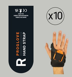 G011-R-10 PROGLOVE, HAND STRAP 10 PCS. PACK - RIGHT HAND