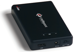 PHS300CP Personal Hotspot CRADLEPOINT PHS 300 PERSONAL WiFi HOTSPOT CREATES SECURE 3G CELL PHONE NETWORK W/AC ADAPT AND BATT
