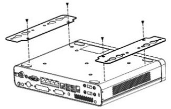 938FL110000001 CUSTOM AMERICA, MOUNTING BRACKET FOR EVO-PC4, PREVIOUSLY PART # EVO-PC4-MOUNT