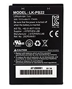 48000000010800 CUSTOM AMERICA, LK-P22 BATTERY(1510MA), PREVIOUSLY PART # LK-P22-BATT-15