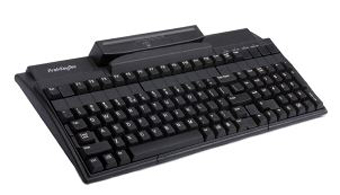 90320-604-1805 PREHKEYTEC, MC147 PROGRAMMABLE KEYBOARD (FULL SIZE, 147-KEY, ALPHA, USB CABLE, AND 3 TRACK MSR) - COLOR: BLACK, NO PS2 ADAPTER