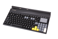 90328-503-1815 PREHKEYTEC, MCI 111A ALPHA NUMERIC KEYBOARD W/ INTEGRATED OCR, MSR AND TOUCHPAD FOR AIRPORT AND AIRLINES WITH USB CONNECTION - COLOR BLACK