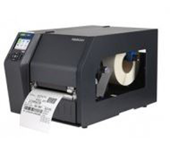 T63X4-1105-10 PRINTRONIX, THERMAL TRANSFER PRINTER, 4 IN WIDE 300 DPI, STANDARD EMULATIONS, RS232, 4 IN HEAVY DUTY CUTTER AND TRAY,ODV