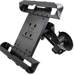 RAM-B-189-A-TAB17-ALA1-KRU RAM, RAM TAB-TIT DUAL SUCTION MOUNT FOR IPAD 1-4 WITH CASE