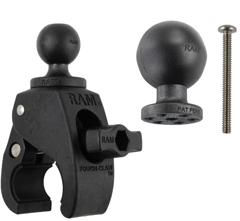 RAP-BC-400U RAM, UNPKD RAM TOUGH-CLAW 1" AND 1.5 DIA BALL
