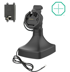 RAM-GDS-DOCK-D14-U3E RAM, GDS UNI-CONN POWERED TILT & SWIVEL DOCK WITH POE