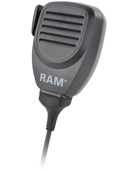 RAM-MIC-A01 RAM, RAM MICROPHONE WITH COILED CORD 3.5MM MALE PLUG