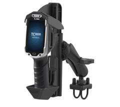 RAM-101-235-1-ZE9U RAM, QUICK-DRAW HOLDER WITH DOUBLE U-BOLT BASE FOR ZEBRA TC8000, TC8300