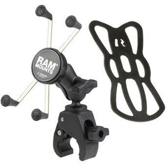 RAM-B-400-A-HOL-UN10BU RAM MOUNT, RAM X-GRIP W/TOUGHCLAW SHORT ARM