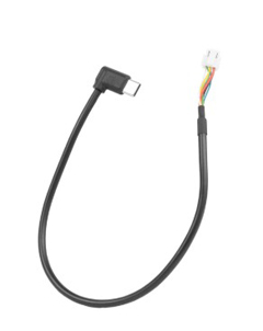 RAM-CAB-USBCM90-JST300U RAM, RAM 90 DEGREE MALE USB-C TO JST CABLE 300MM LONG