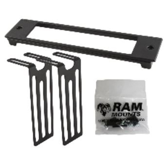 RAM-FP2-6540-1260 RAM MOUNT, X04 RAM CUSTOM FACEPLATE FOR CONSOLE