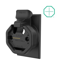 RAM-GDS-DOCK-W5-U3-POEU RAM, UNPKD RAM GDS UNI-CONN POE WALL DOCK  WITH U3