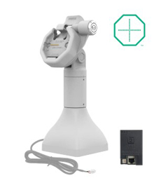 RAM-GDS-DOCKLR-D11-7-U3E-GRY RAM MOUNTS, UNPKD RAM GDS UNICONN D11 LOCKING DOCK 7" POLE WITH BACK POGOS AND POWER OVER ETHERNER GREY