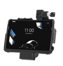 RAM-HOL-ZE21KL-NPU RAM MOUNTS, UNPKD RAM NON-POWERED KEYED LOCKING CRADLE FOR ZEBRA ET40/45 10" WITH ZEBRA EXOSKELETON