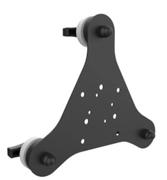 RAM-MAG48-3U RAM MOUNTS, RAM MAGNETIC BASE X WITH 6 MAGNETS FOR C OR D SIZE BALL 75X75 VESA STEEL PLATE