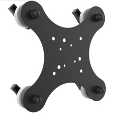 RAM-MAG48-4SU RAM, RAM MAGNETIC BASE X WITH 8 MAGNETS FOR C OR D SIZE BALL 75X75 VESA STEEL PLATE