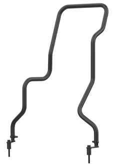 RAM-TB-42 RAM MOUNTS, RAM TOUGH-BAR FOR 2019-2026 RAM 2500-5500 14.4" DISPLAY BUCKET SEATS