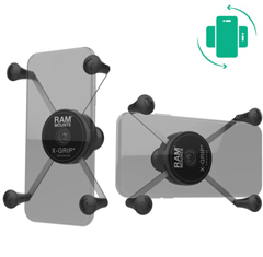 RAM-HOL-UN10BRU RAM, UNPKD RAM X-GRIP UNIVERSAL HOLDER FOR LARGE PHONES W/ 1" BALL WITH ROTATING FEATURE