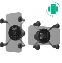 RAM-HOL-UN7BRU RAM, UNPKD RAM X-GRIP UNIVERSAL HOLDER W/ 1" BALL WITH ROTATING FEATURE