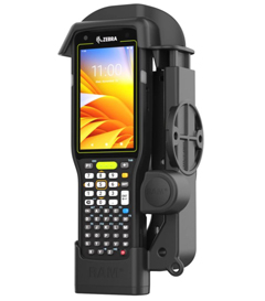 RAM-HOL-ZE33U RAM, UNPKD RAM SPRING LOADED CRADLE FOR ZEBRA MC3300 SCANNER