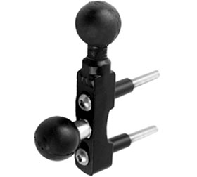 RAM-B-309-6U UNPKD RAM MODULAR MOTO BASE W/ DBL BALL RAM MOUNT, UNPKD RAM MODULAR MOTO BASE W/DBL BALL<br />RAM MOUNTS RAM-B-309-6U MOTORCYCLE BRAKE/CLUTCH RESERVOIR DOUBLE BALL BASE WITH B SIZE 1" BALL<br />"RAM MOUNTS RAM-B-309-6U MOTORCYCLE BRAKE/CLUTCH RESERVOIR DOUBLE BALL BASE WITH B SIZE 1" BALL"