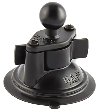 RAM-B-224-1U RAM 3.25- Diameter Suction Cup Twist Lock Base with 1- Ball RAM MOUNT, ACCESSORY, RAM 3.3" DIA. SUCT CUP W 1" BALL RAM MOUNT, RAM 3.3" DIA. SUCT CUP W 1" BALL<br />RAM MOUNT, RAM 3.3" DIA. SUCT CUP W 1" BALL, DISCONTINUED ONCE STOCK IS DEPLETED<br />RAM, RAM MOUNT, RAM 3.3" DIA. SUCT CUP W 1" BALL<br />RAM, RAM 18" FLEXIBLE SEAT CLAMP MOUNT