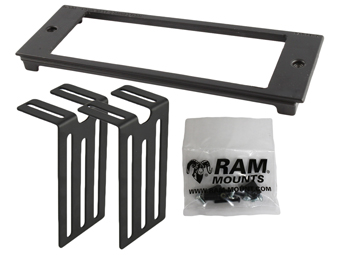 RAM-FP3-7100-2350 RAM MOUNT, A21 RAM CUSTOM FACEPLATE FOR CONSOLE