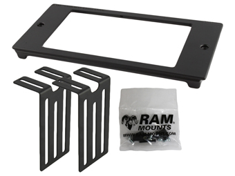 RAM-FP4-6000-3310 RAM MOUNT, B10 RAM CUSTOM FACEPLATE FOR CONSOLE