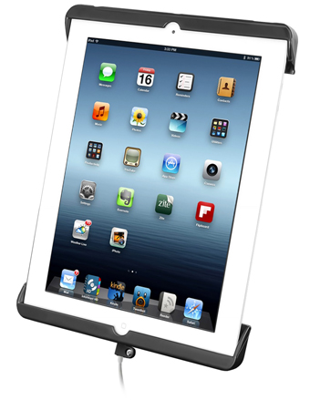 RAM-HOL-TABD14U RAM MOUNT, UNPKD RAM TAB-DOCK MODEL SPECIFIC SYNC CRADLE FOR THE APPLE IPAD 4TH GEN WITH LIGHTNING CONNECTOR WITHOUT CASE