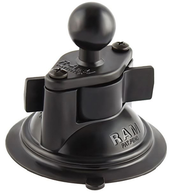 RAM-B-224-1AU-100 RAM MOUNT, DISCONTINUED, 100 BULK PKGD SUCTION CUP ASSEMBLED