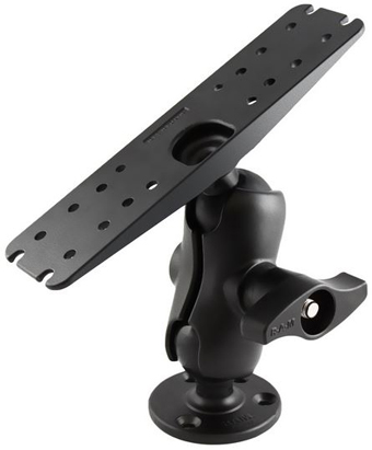 RAM-D-111U-C RAM MOUNT W/ 3- X 11- BASE SHR T ARM RAM MOUNT, RAM MOUNT W/ 3" X 11" BASE SHRT ARM<br />RAM MOUNT, RAM MOUNT W/ 3" X 11" BASE & 3 3/4" BASE