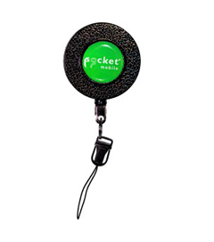 AC4287-3547 Industrial Retractable Clip<br />SOCKET MOBILE, INDUSTRIAL RETRACTABLE CLIP